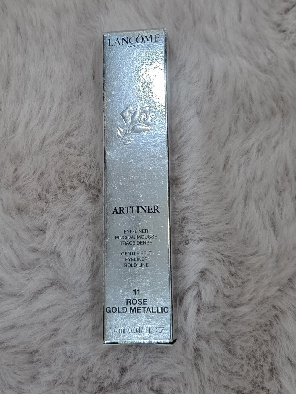 Lancôme Artliner Gentle Felt Eyeliner – #11 Rose Gold Metallic,  NIB